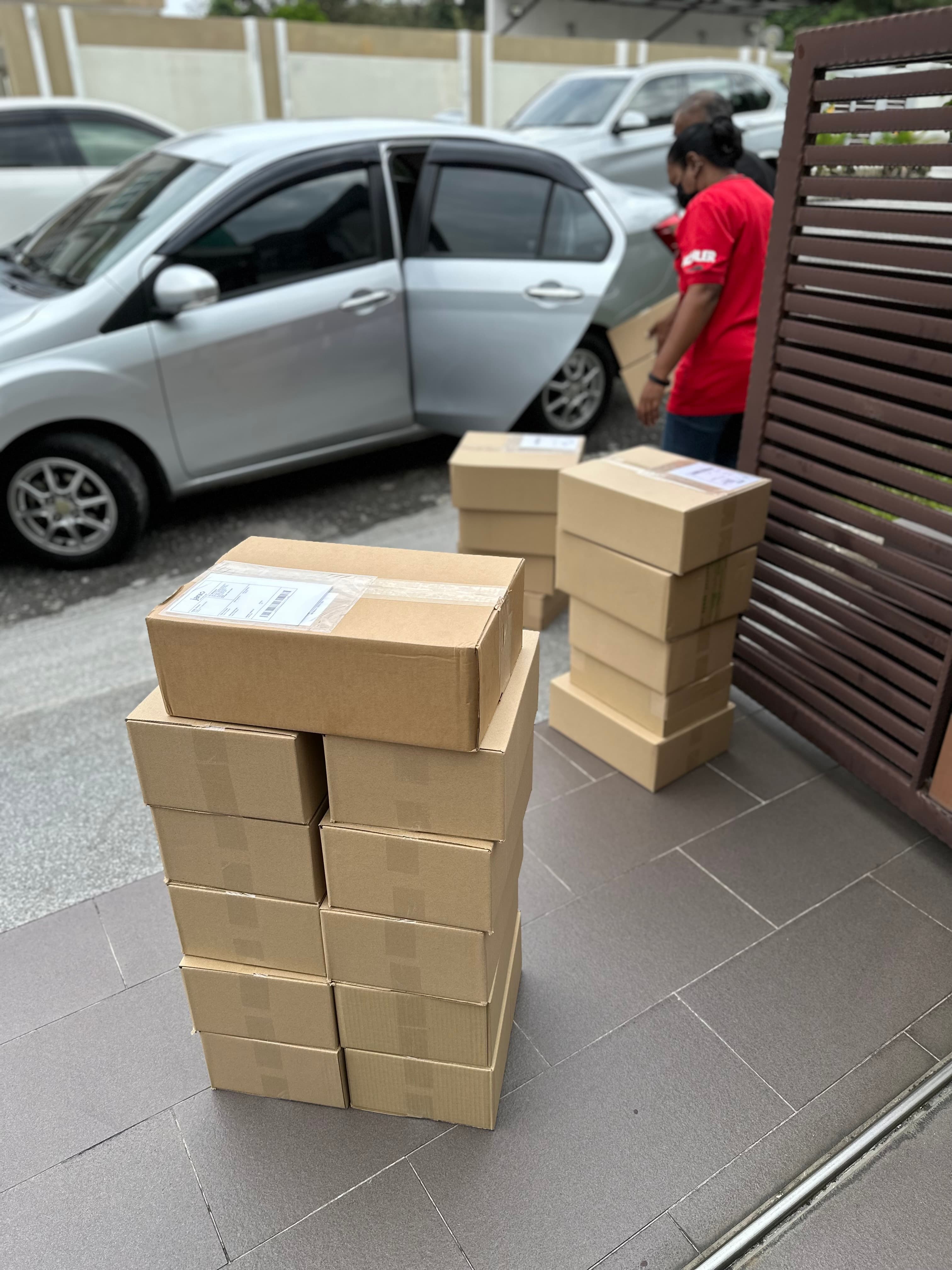 Shipment Boxes Ready